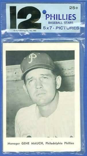1961 Jay Publishing Phillies Pack